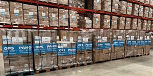 As the humanitarian crisis continues, PAHO sends almost three tons of essential medicines and health supplies to Haiti