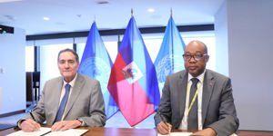 PAHO and Haiti sign first country cooperation strategy to strengthen health system and expand access to care amid complex challenges