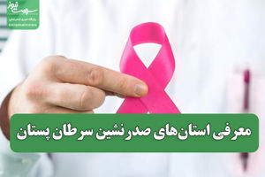 معرفی استانهای صدرنشین سرطان پستان سلامت نیوز