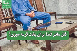 قتل مادر فقط برای پخت قرمه سبزی!